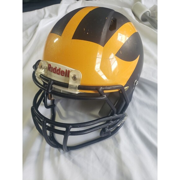 Michigan Wolverines Riddell Full Size Medium Replica Football Helmet 2012 - Picture 1 of 16